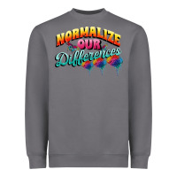 Storm Normalize our differences Autism Heavyweight Sweatshirt - FaDigitalArtStudio