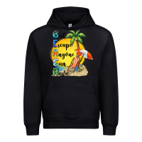Black best escape anyone can have Urban Hoodie - BarkalooDesign
