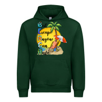 Forest Green best escape anyone can have Urban Hoodie - BarkalooDesign