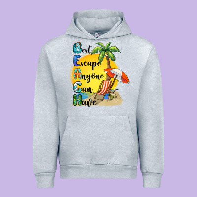 Best Escape Anyone Can Have Urban Hoodie Designed By Barkaloodesign