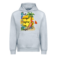 Heather Grey best escape anyone can have Urban Hoodie - BarkalooDesign