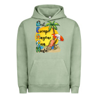 Pigment Oil Green best escape anyone can have Urban Hoodie - BarkalooDesign