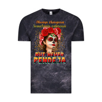 Cloud Black Always Chingona sometimes cabrona but never pendej Vintage Tee - NancyCooperArtShop