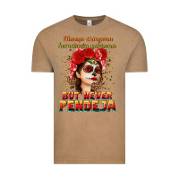 Vintage Coffee Always Chingona sometimes cabrona but never pendej Vintage Tee - NancyCooperArtShop