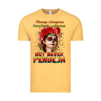 Vintage Mustard Always Chingona sometimes cabrona but never pendej Vintage Tee - NancyCooperArtShop