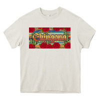 Cream chingona Heavy Core Tee - JahusDesignShop