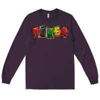 Plum black power black history black lives matter junet Long Sleeve Tee - CowGirlArtShop