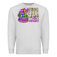 Dove Grey king cake calories dont count Premium Sweatshirt - RacoonDesign