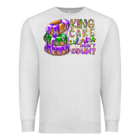 Oatmeal Heather king cake calories dont count Premium Sweatshirt - RacoonDesign