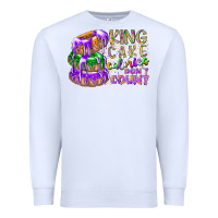 White king cake calories dont count Premium Sweatshirt - RacoonDesign