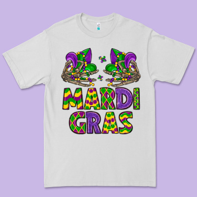Mardi Gras Premium Tee Designed By Lillyallendesigns