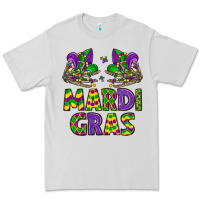 Dove Grey mardi gras Premium Tee - LillyAllenDesigns
