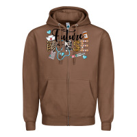 Chestnut Western Future Nurse Zipper Hoodie - LillyAllenDesigns