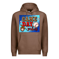 Chestnut game day vibes mouse pad Premium Hoodie - BundleAndBundleShop