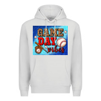 Dove Grey game day vibes mouse pad Premium Hoodie - BundleAndBundleShop