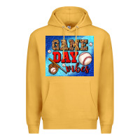 Mustard game day vibes mouse pad Premium Hoodie - BundleAndBundleShop