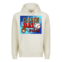 Oatmeal Heather game day vibes mouse pad Premium Hoodie - BundleAndBundleShop