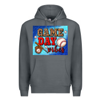 Rock game day vibes mouse pad Premium Hoodie - BundleAndBundleShop