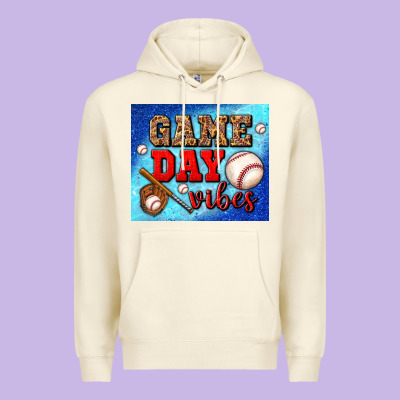Game Day Vibes Mouse Pad Premium Hoodie Designed By Bundleandbundleshop