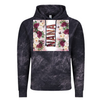 Cloud Black mother's day nana flowers tumbler tbs Vintage Hoodie - TumblerDesignByShophia