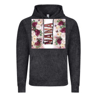 Vintage Black mother's day nana flowers tumbler tbs Vintage Hoodie - TumblerDesignByShophia