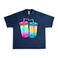 Navy loaded tea Urban Heavy Tee - JahusDesignShop