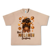 Burro have a melanin christmas afro messy bun Urban Heavy Tee - texasbilliewilder