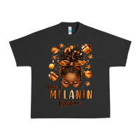 Pigment Black have a melanin christmas afro messy bun Urban Heavy Tee - texasbilliewilder