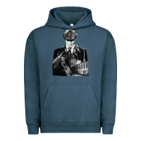 Pigment Midnight Navy gift idea drama blinders drama peaky funny graphic gifts Urban Hoodie - lanVoArt