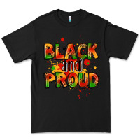 Black black and proud Premium Tee - LillyAllenDesigns