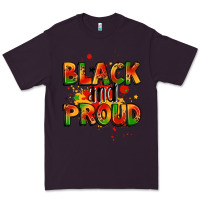 Plum black and proud Premium Tee - LillyAllenDesigns