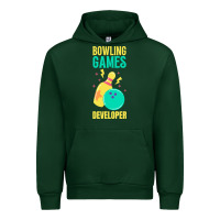 Forest Green Bowling Games Developer Urban Hoodie - lanVoArt