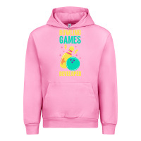 Fuchsia Pink Bowling Games Developer Urban Hoodie - lanVoArt