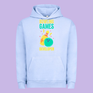Bowling Games Developer Urban Hoodie Designed By Lanvoart