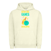 Pigment Pistachio Bowling Games Developer Urban Hoodie - lanVoArt