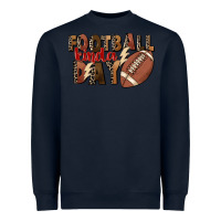 Navy football kinda day Heavyweight Sweatshirt - FaDigitalArtStudio