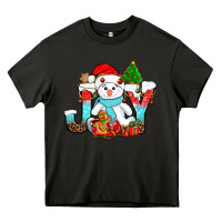 Asphalt joy christmas with snowman bbs Heavy Core Tee - BundleAndBundleShop