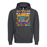 Smoke lil autism mom Zipper Hoodie - CowhideDigitalArt