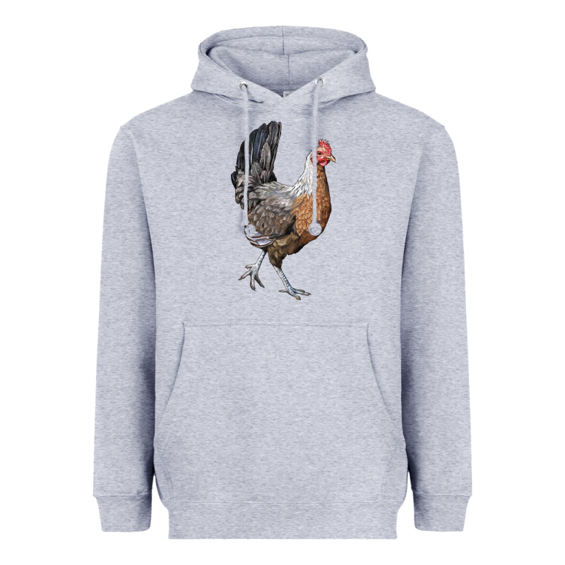 American Game Chicken Heavyweight Hoodie by LillyAllenDesigns | Teevron