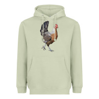 Matcha American Game Chicken Heavyweight Hoodie - LillyAllenDesigns