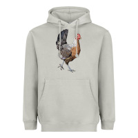 Moon Dust American Game Chicken Heavyweight Hoodie - LillyAllenDesigns