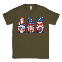 Army Green usa fourth of july gnomes Classic Tee - RanaPortraitStore