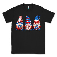 Black usa fourth of july gnomes Classic Tee - RanaPortraitStore