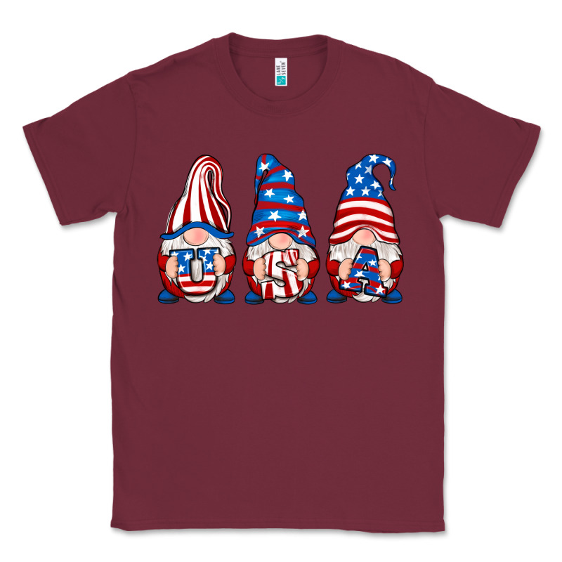 Usa Fourth Of July Gnomes Classic Tee by RanaPortraitStore | Teevron