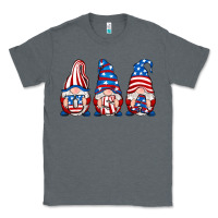 Charcoal Heather usa fourth of july gnomes Classic Tee - RanaPortraitStore