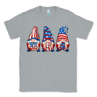 Heather Grey usa fourth of july gnomes Classic Tee - RanaPortraitStore