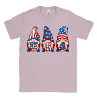 Lilac usa fourth of july gnomes Classic Tee - RanaPortraitStore