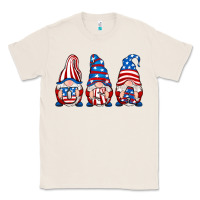 Natural usa fourth of july gnomes Classic Tee - RanaPortraitStore