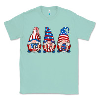 Seafoam usa fourth of july gnomes Classic Tee - RanaPortraitStore