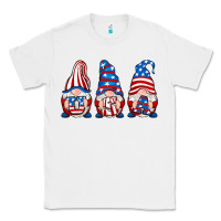 White usa fourth of july gnomes Classic Tee - RanaPortraitStore
